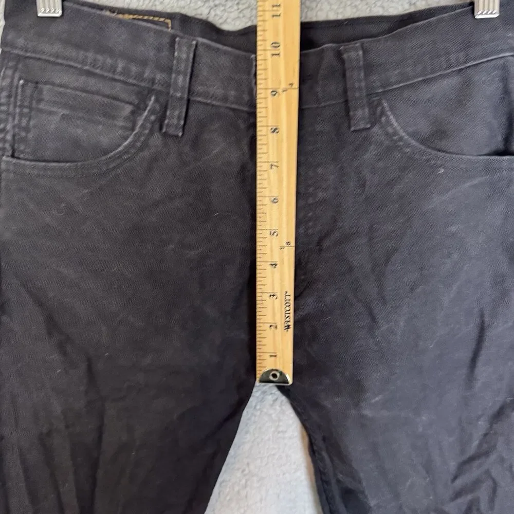 Levis Workwear Fit Jeans Mens 30x30 Black Denim Straight Leg‎